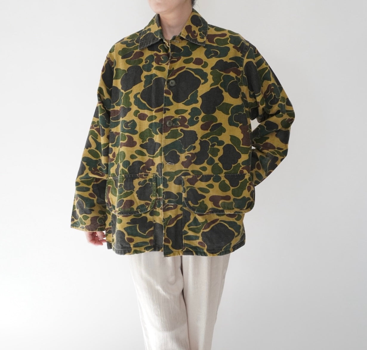 70s Camouflage Jacket Made in USA