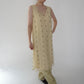 90s Embroidery Sheer Dress