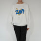 80s Printed Sweater Made in Canada