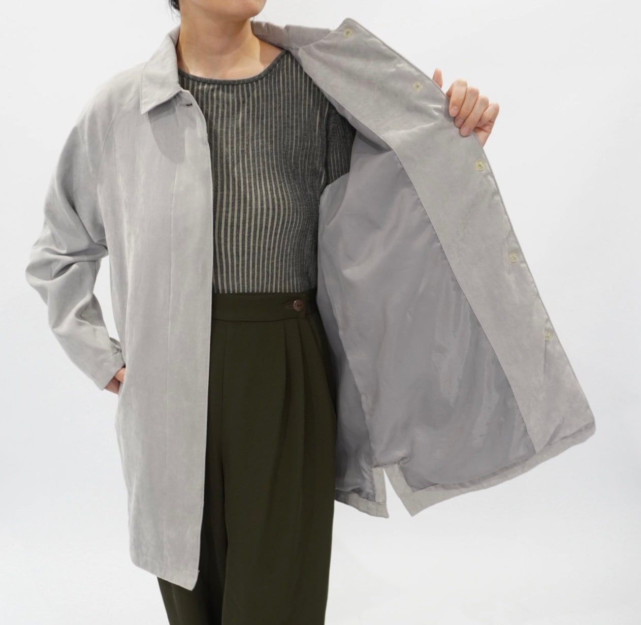 90s L.gray Jacket
