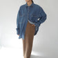 80s "BANANA REPUBLIC ”Safari & Travel" Denim Shirt