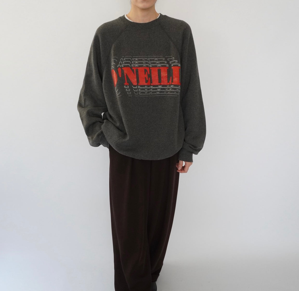 80s Printed Sweater Made in USA