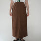 90s Brown Skirt