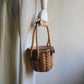 50s,60s Straw Basket Bag