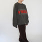 80s Printed Sweater Made in USA