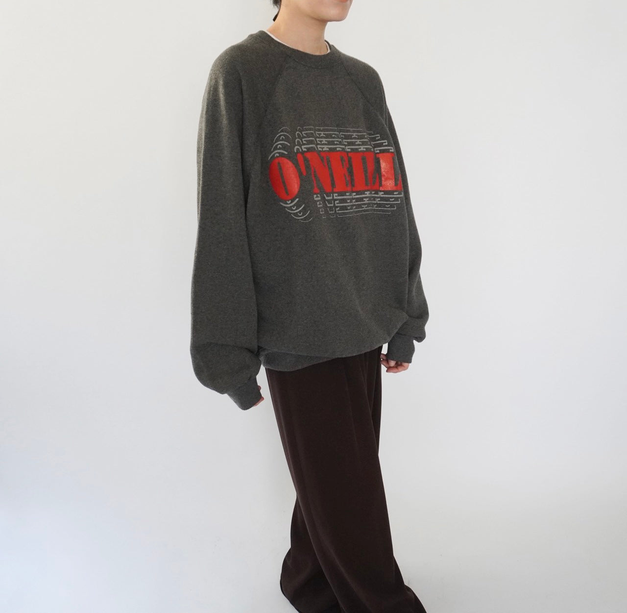 80s Printed Sweater Made in USA
