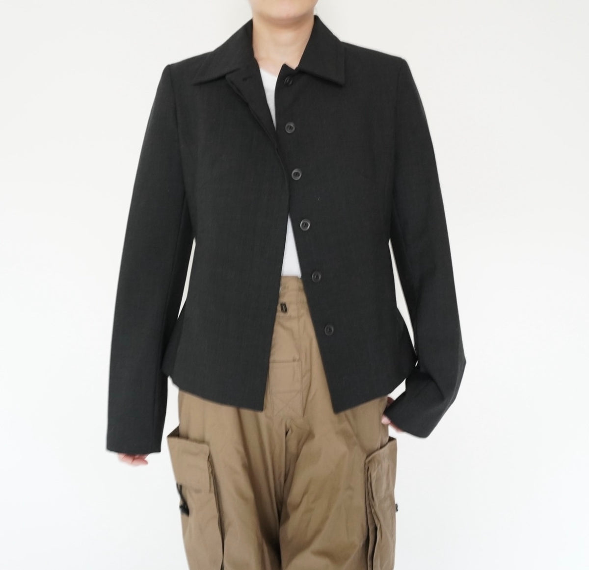 90s EURO  C.Gray Jacket