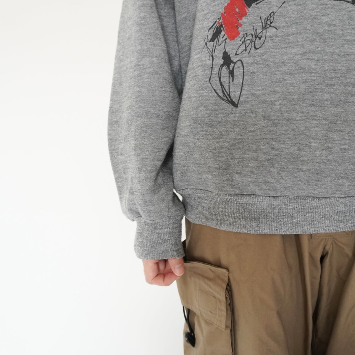 90s Printed Sweater Made in USA