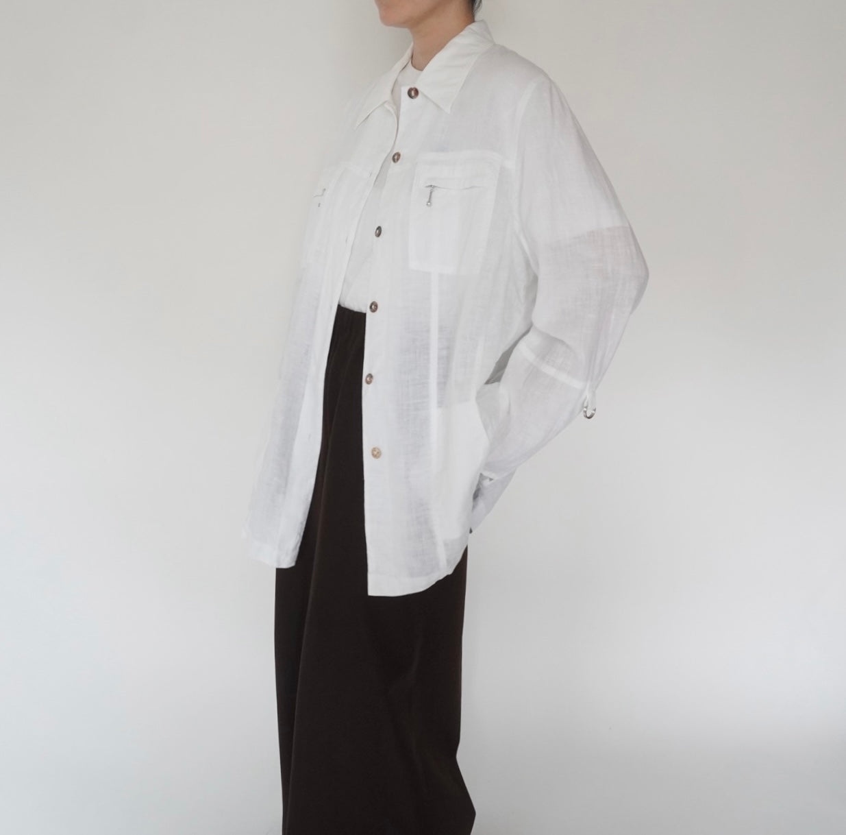 90s EURO Linen Light Jacket