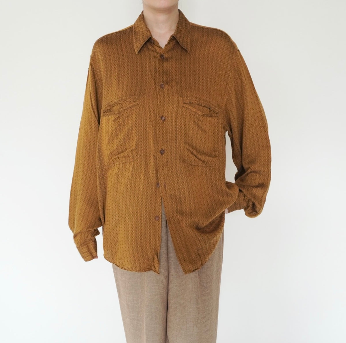 90s Pattern Shirt Made in Italy