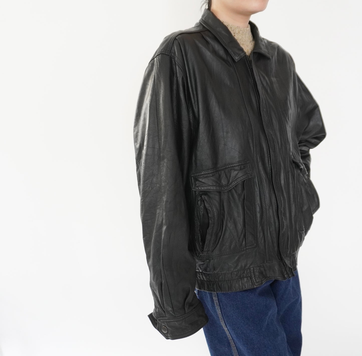 90s Leather Jacket