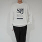 80s Printed Sweater Made in USA