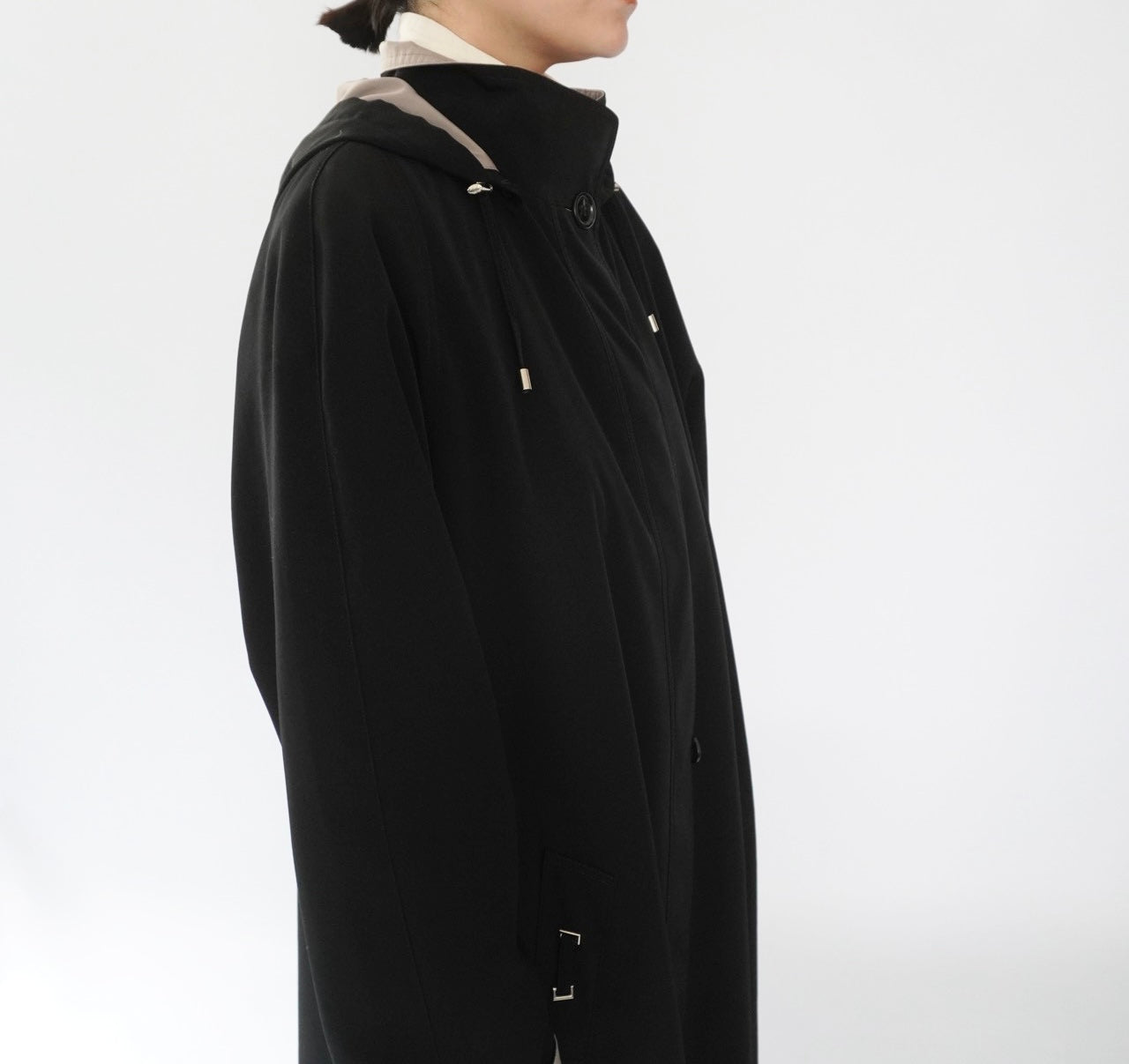 90s Black Light Coat