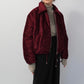 90s Velour Jacket Made in Italy Dead Stock