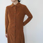 90s "FENDI" Faux Suede Dress Made in Italy