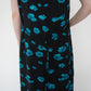 90s Rayon  Printed Sleeveless Dress