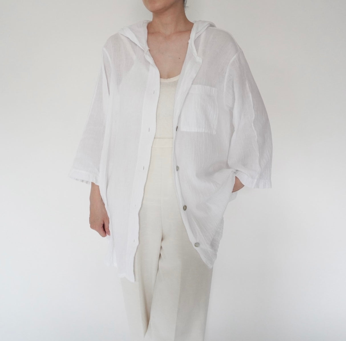 90s Design Cotton Shirt