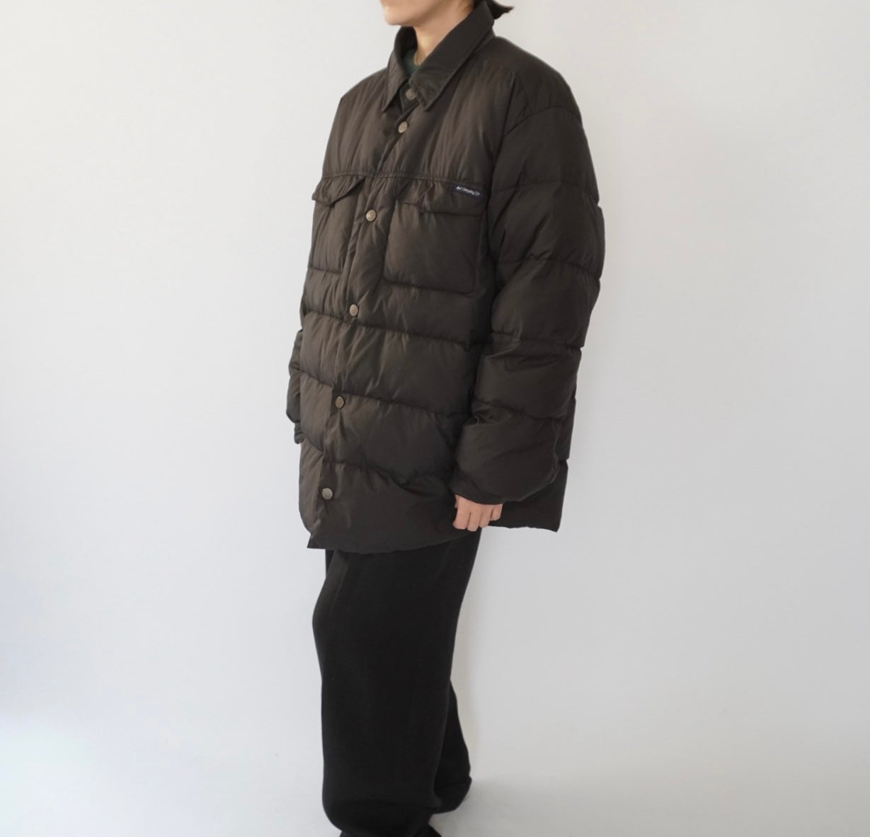 90s Black Down Jacket