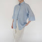 90s Striped Blue Shirt