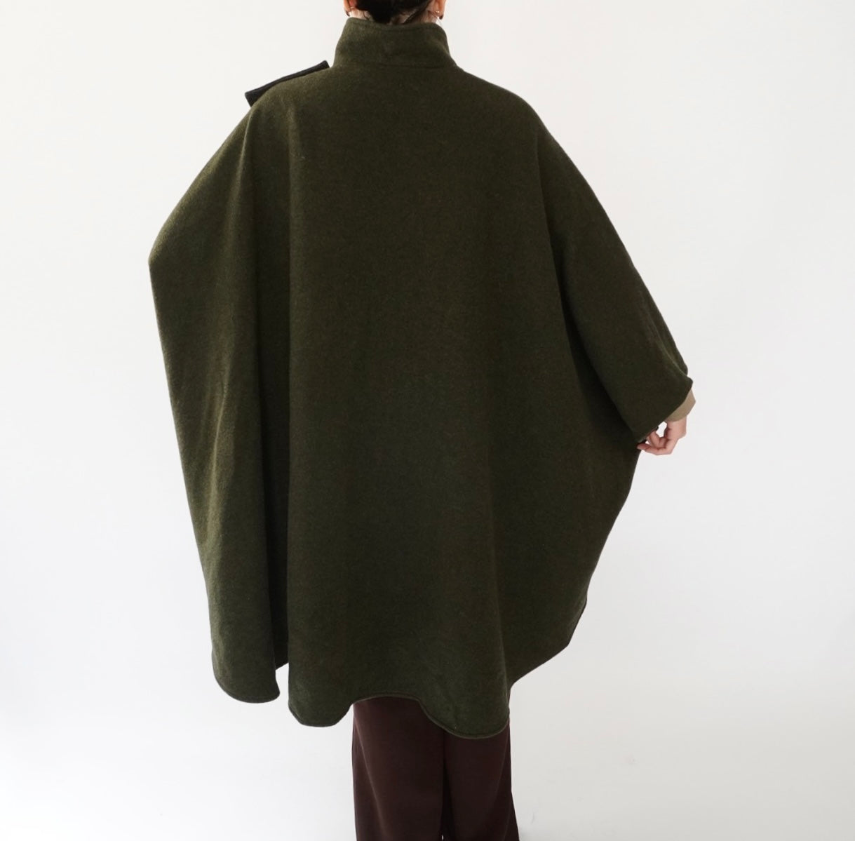 90s Design Poncho Jacket