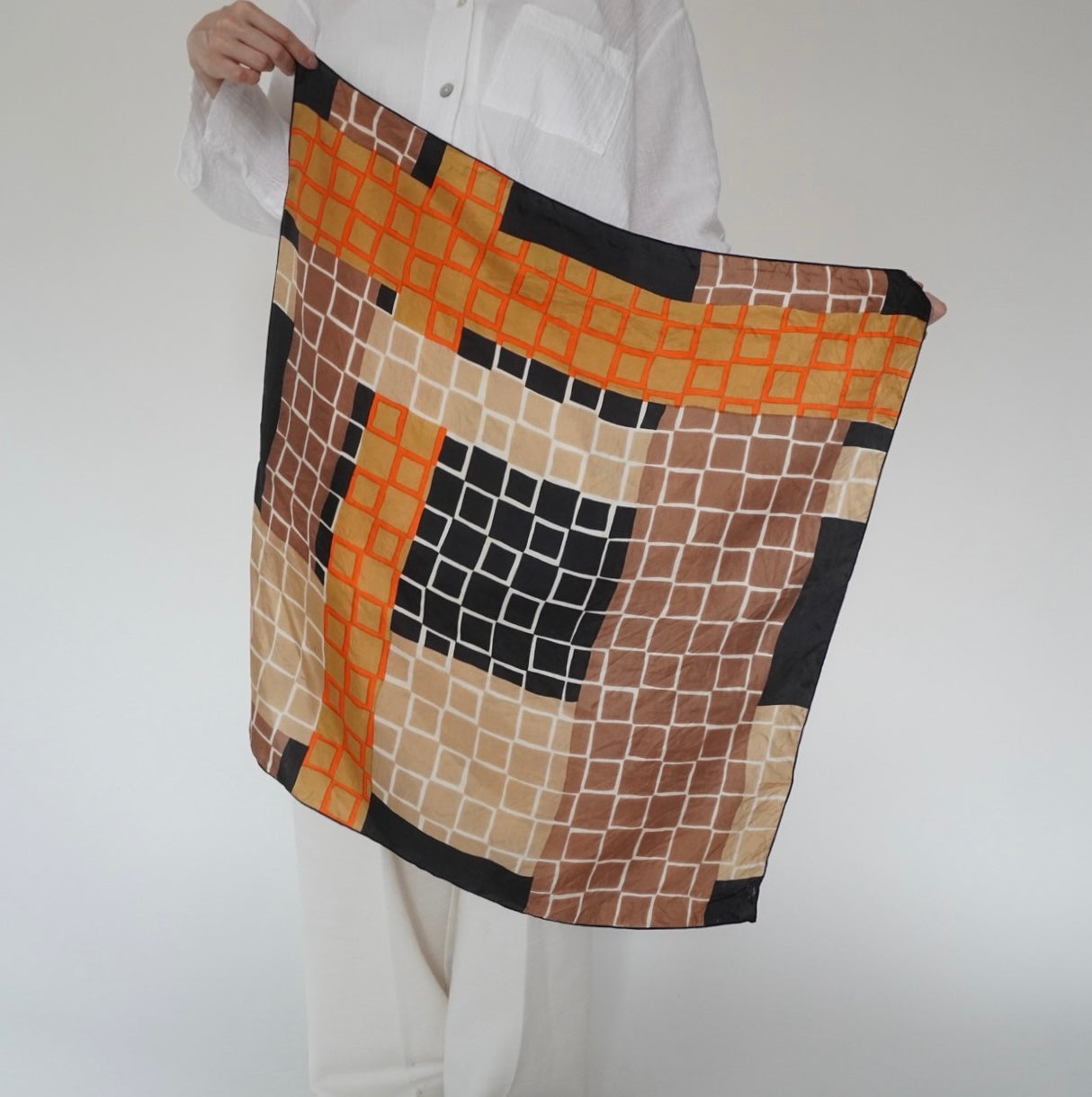 80s Pattern Scarf