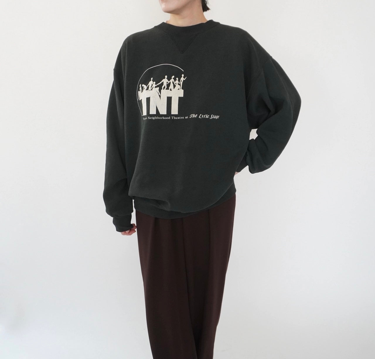 90s Printed Sweater