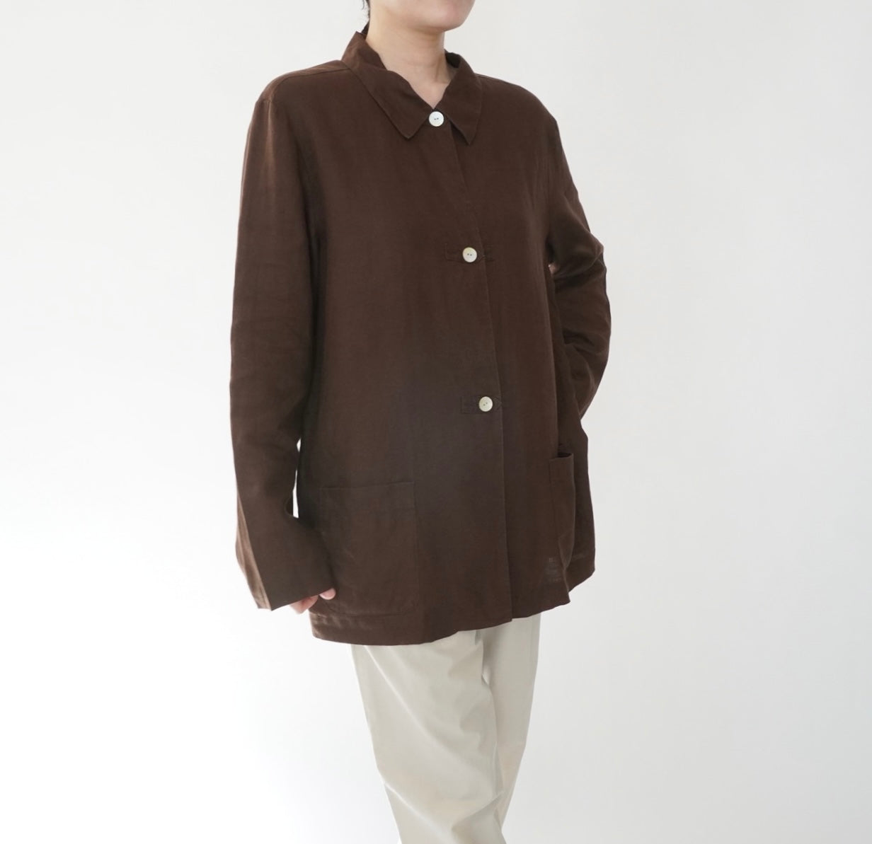 90s Linen Shirt