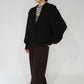 90s Balloon Sleeves Mohair Knit Cardigan Made in Italy