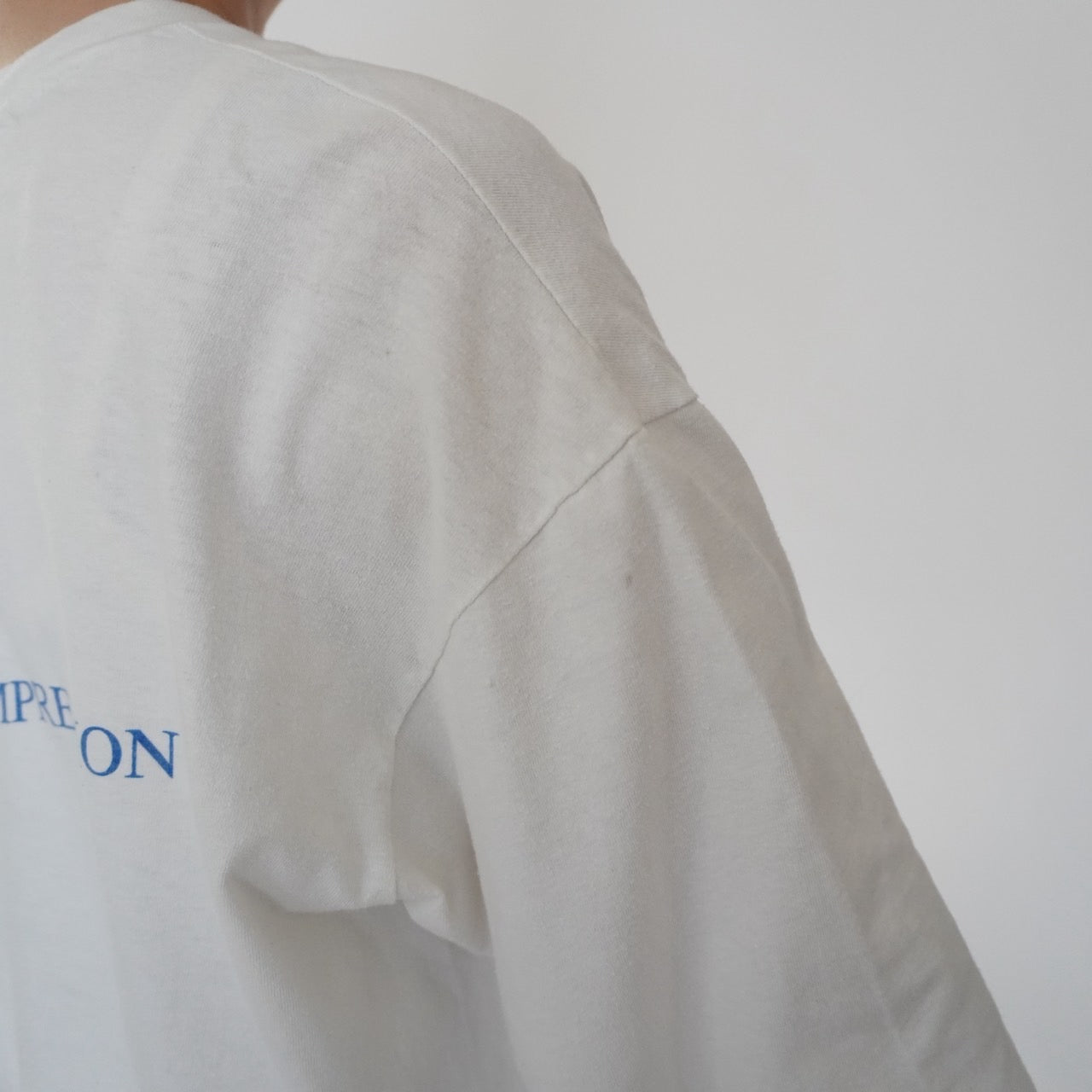 90s Printed Long Sleeves T-shirt Made in USA