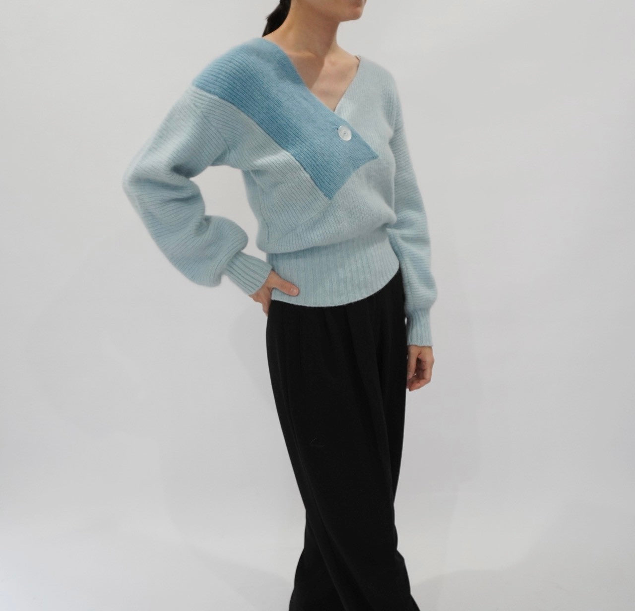80s Angora Knit Top