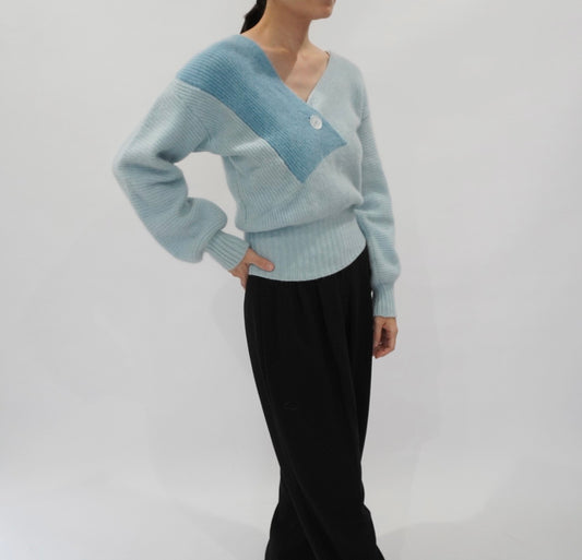 80s Angora Knit Top