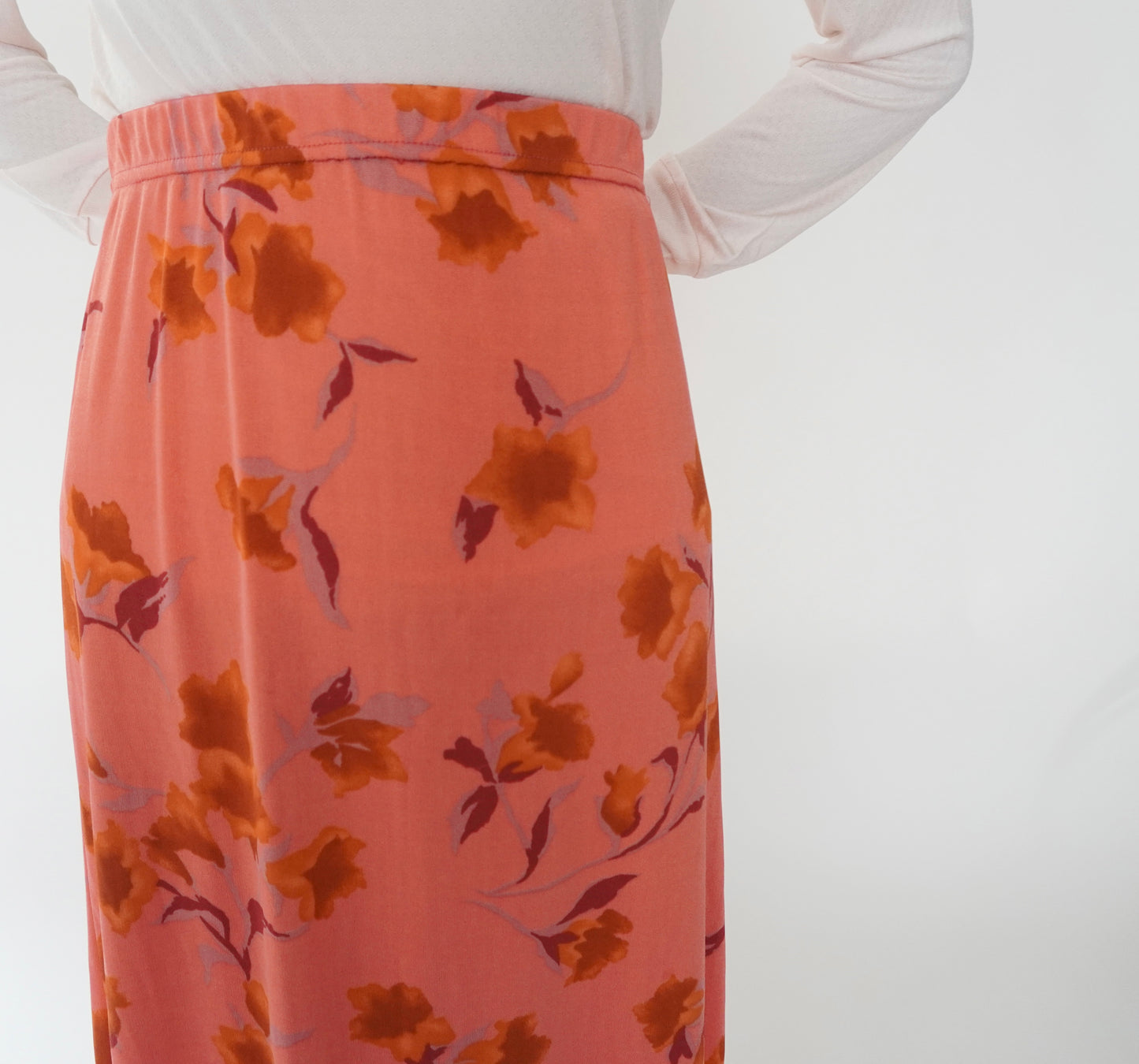 90s Printed Skirt Made in Italy