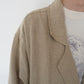 80s Linen Design Coat Made in USA