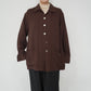 90s Brown Silk Shirt