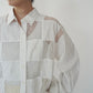 90s Lace Design Shirt