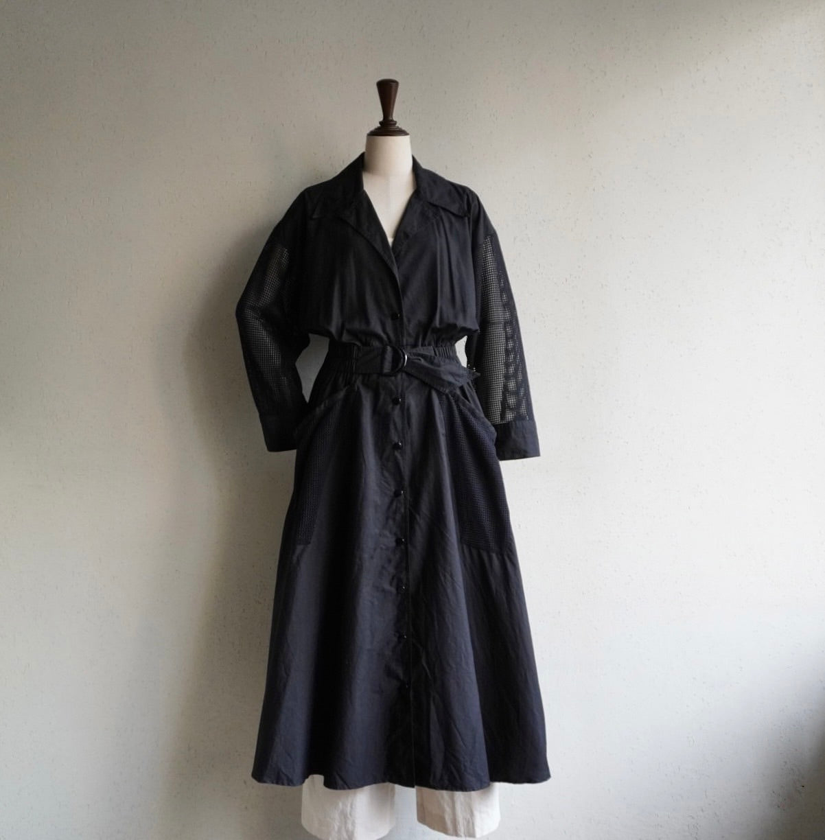80s Mesh Dress Made in USA