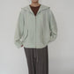 90s Linen×Silk Hoodie Jacket