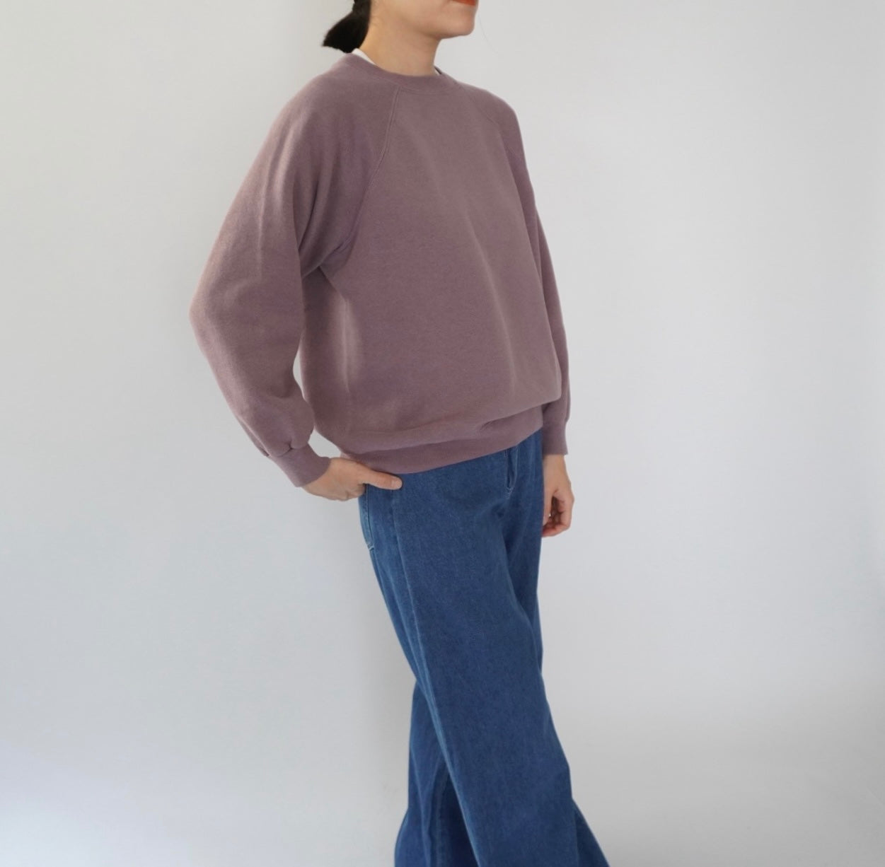 90s Light Purple Sweater