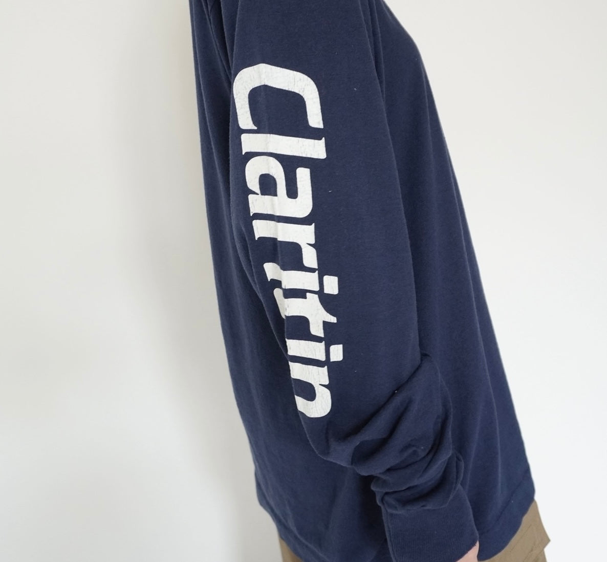 90s Long Sleeves Printed T-shirt Made in USA
