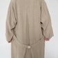 80s Linen Design Coat Made in USA