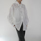 90s Lace Design Shirt