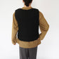 80s Black Knit Vest