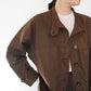 90s Brown Nylon Jacket