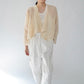80s "garconne by yokohama" Cotton Cardigan,Jacket