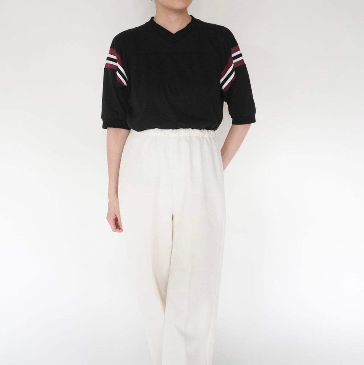 80s Mesh Design T-shirt