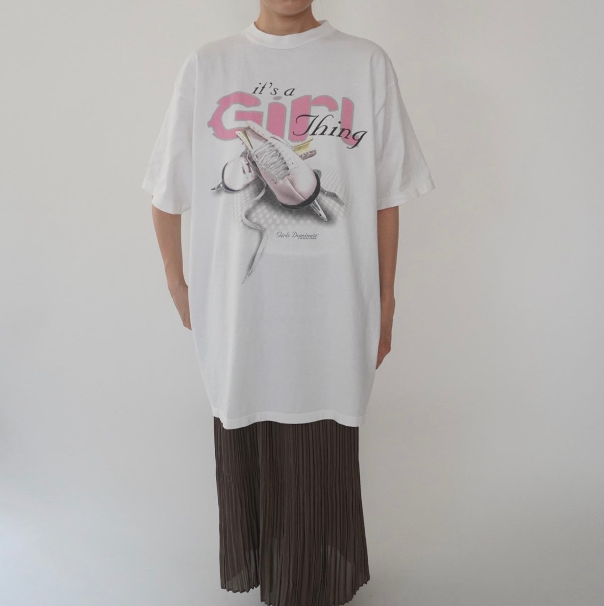 90s Printed Long T-shirt Made in Canada