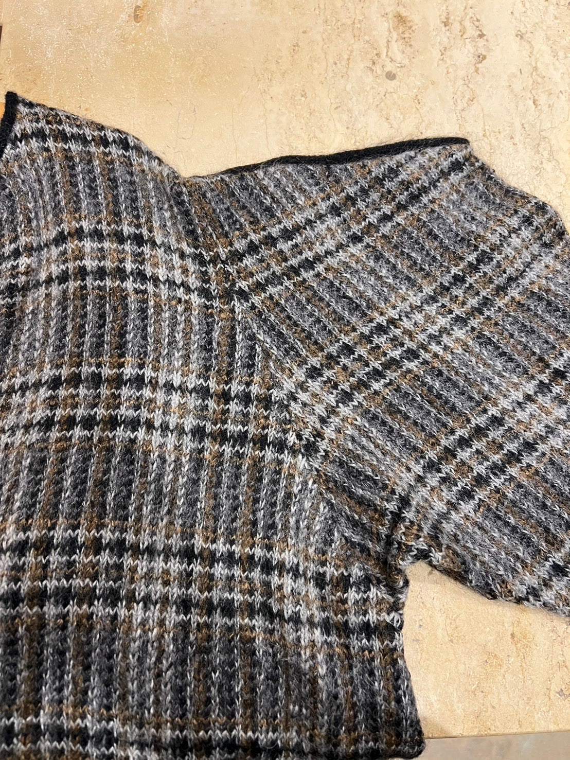 80s "ESCADA" Design Knit Robe Made in  W.Germany