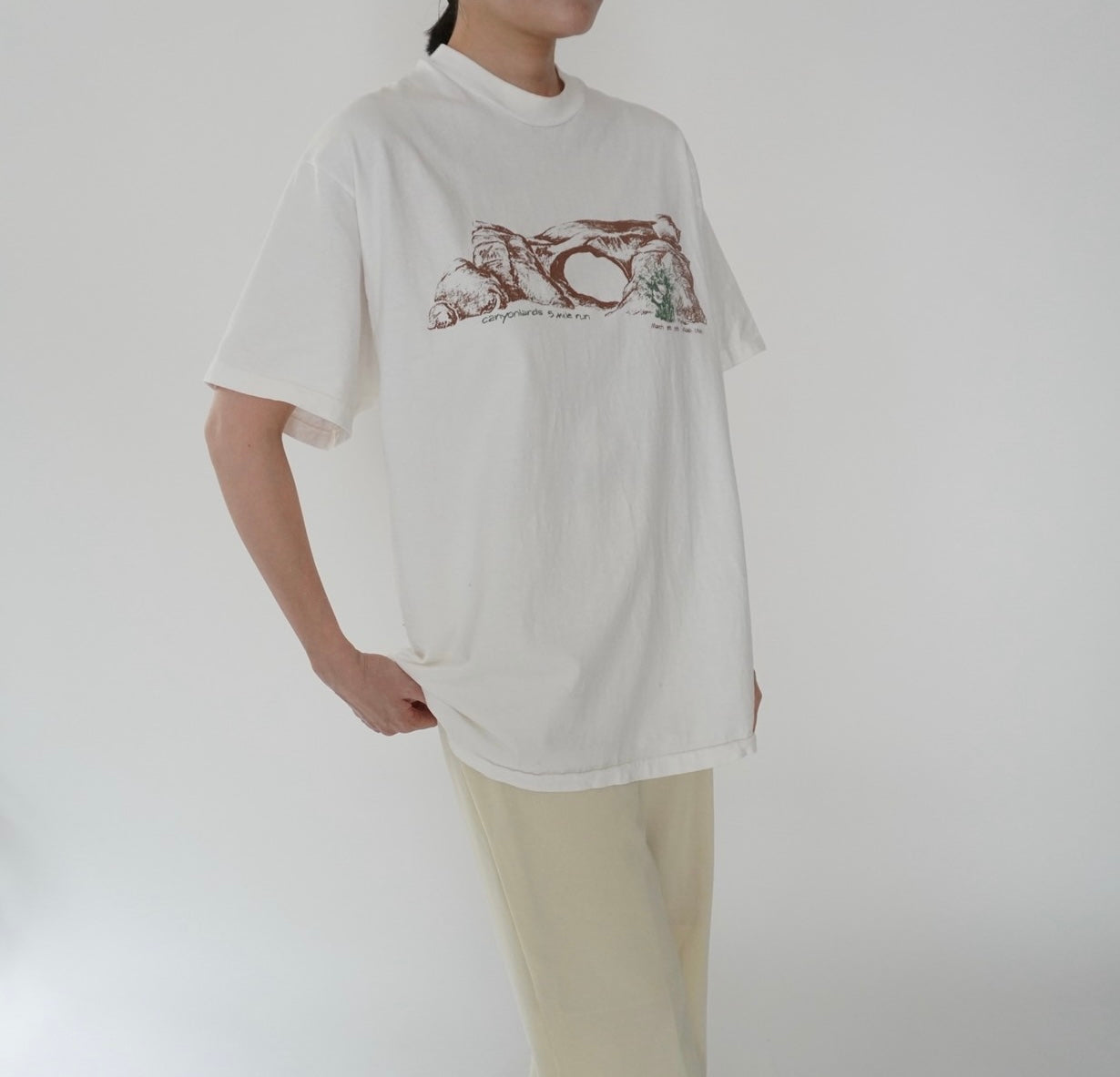 90s Printed T-shirt Made in USA