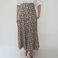 90s Floral Print Skirt Made in USA