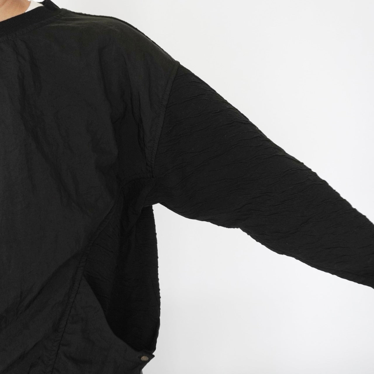 90s Nylon×Cotton Top